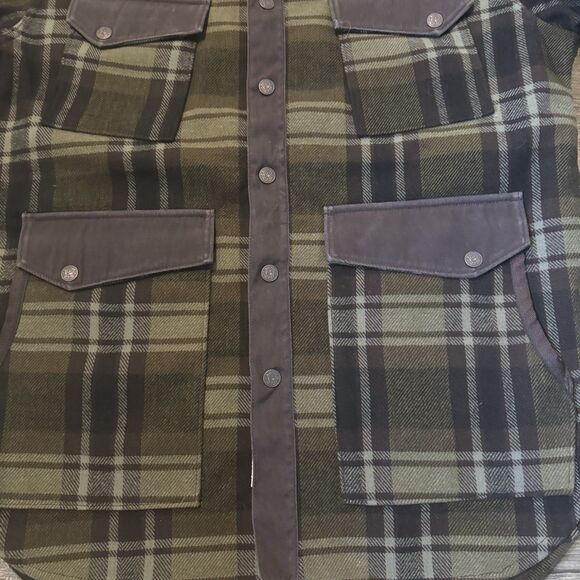 BRAND NEW Smith Wesson Range Jacket Conceal Carry Canvas Plaid NWT SZ M - Picture 7 of 15